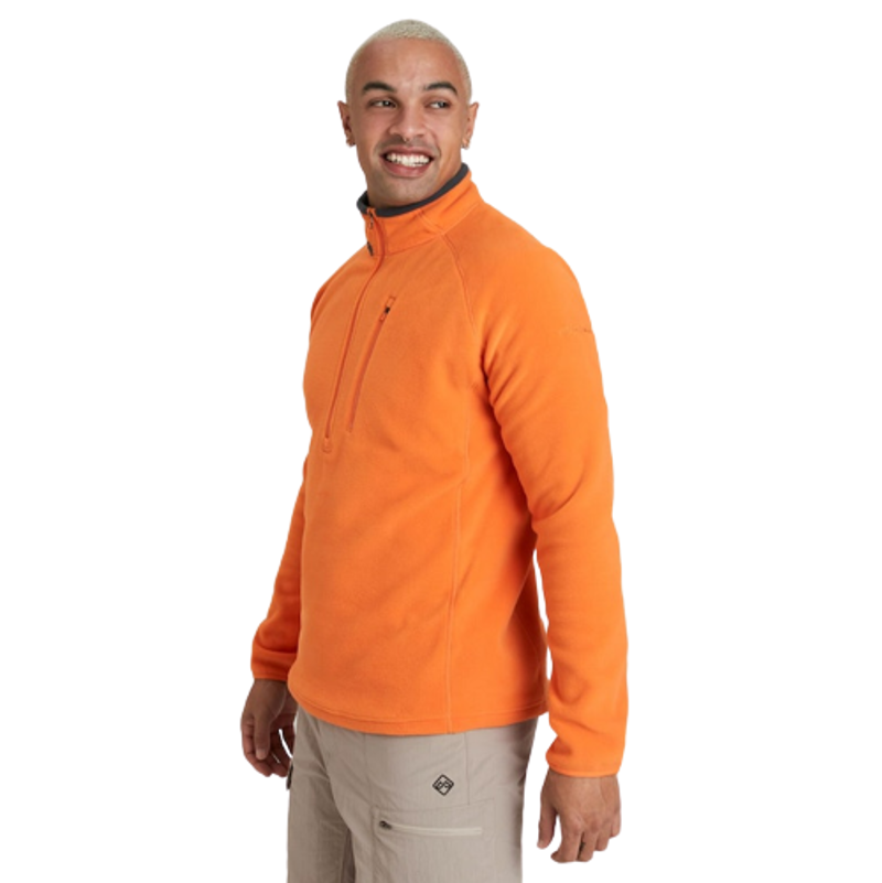 Kathmandu Ridge 100 Primaloft Bio Men's Pullover Fleece in Alpenglow-1